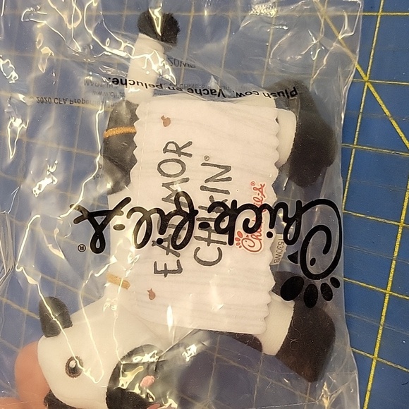 Chick-fil-A Plush Cow Toy 5" in Original Package - Picture 2 of 4